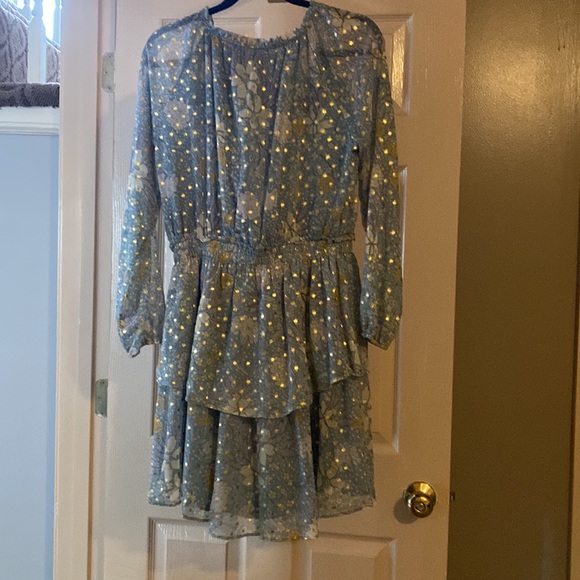 Lauren Conrad Dress with cinched waist. Brand new never worn size medium. - Picture 2 of 7